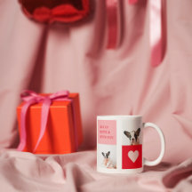 Collage Hund-Fotos | Mein Hund ist mein Valentine