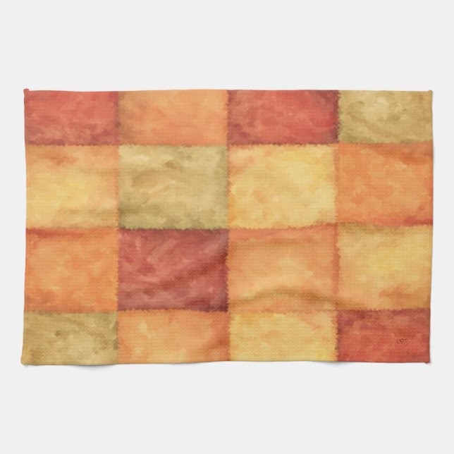 Collage of Colors Handtuch (Horizontal)