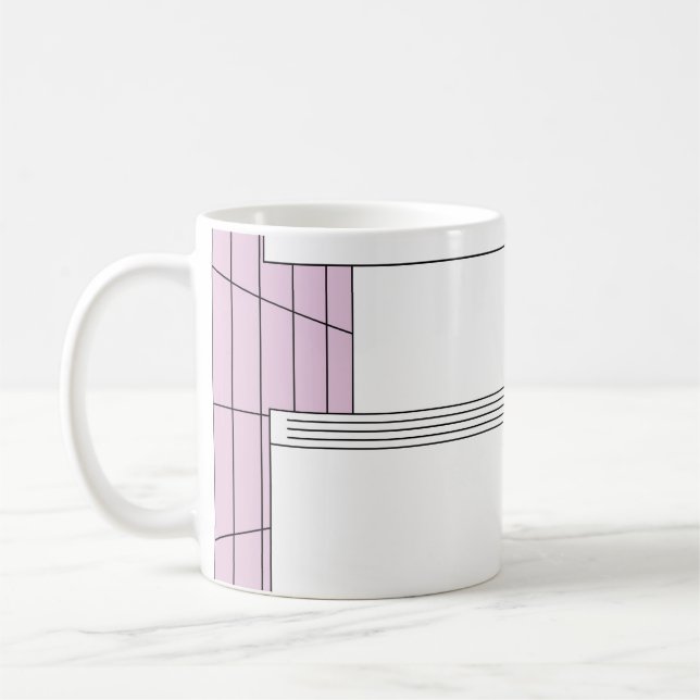 Collage of user interface elements. Cyberpunk und  Kaffeetasse (Links)