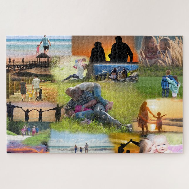 Collage of Your Family Fotos (Horizontal)
