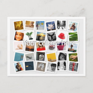 Collage par carte postale