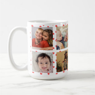 Collage personnalisé Famille Amour Mug No3