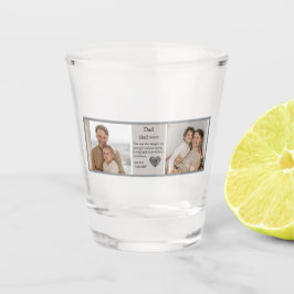 Collage personnalisé photo | Verre de tir pour pap