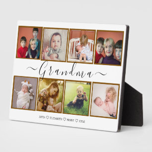 Collage photo Best Nana Ever Plaque