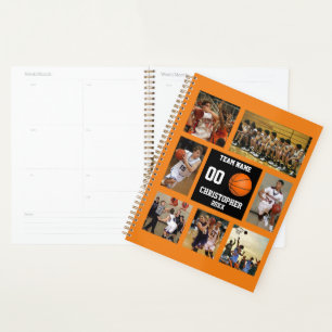 Collage photo de basket-ball