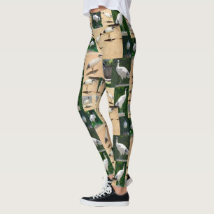 Collage photo de poulets, Leggings