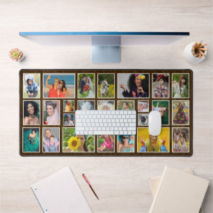 Collage Photo Dk Rustic Wood Personnalisé 25 Pic