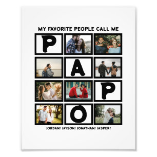 Collage photo Grandpa Papo 8