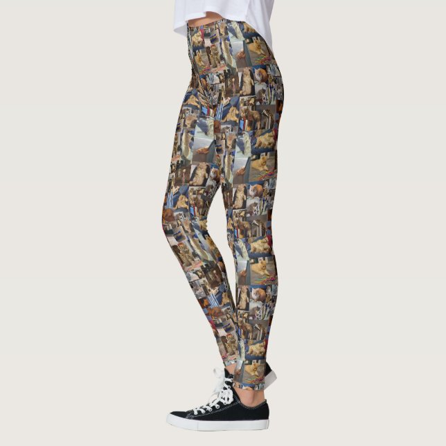 Collage photo Kitten, Leggings (Gauche)