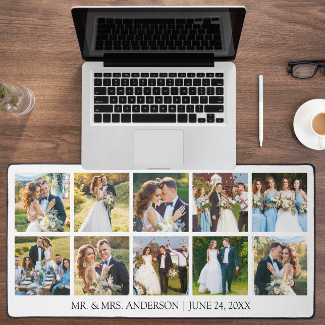Collage photo Mariage moderne (Customize to change text size, text style or background color.)