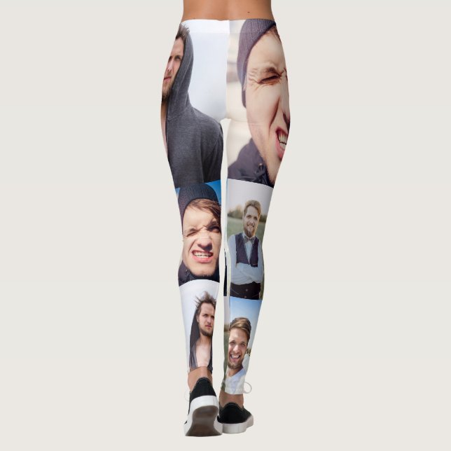 Collage photo Mettez votre visage sur les Leggings (Dos)