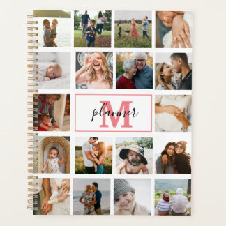 Collage photo monogrammé Personnalisé 2022