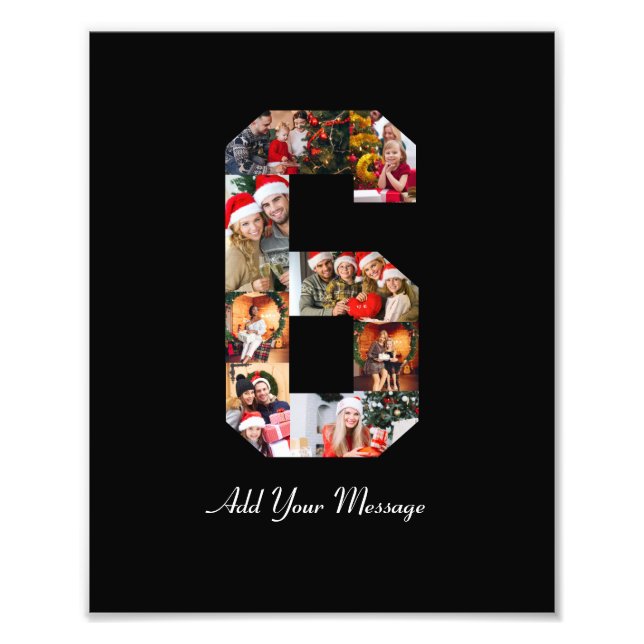 Collage photo noir et blanc numéro 6 (Devant)