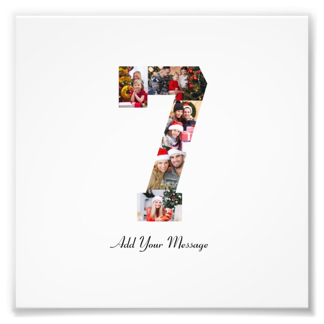 Collage photo noir et blanc numéro 7 (Devant)