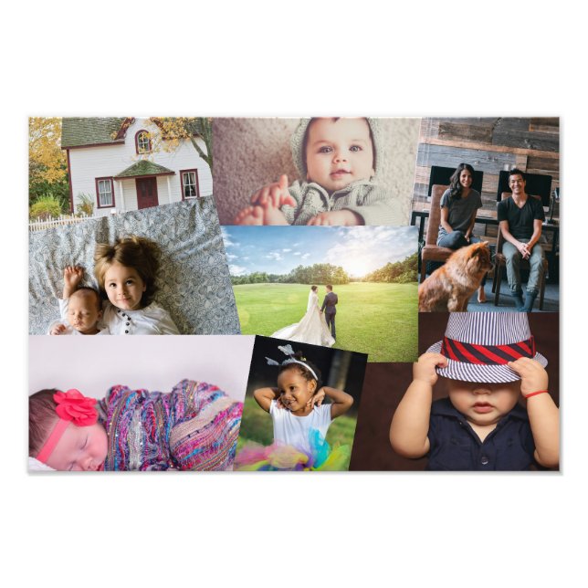 Collage photo personnalisé (Devant)