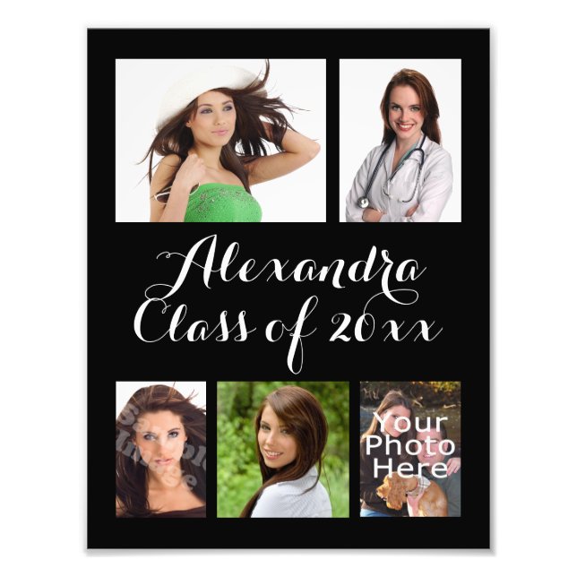 Collage photo personnalisé (Devant)