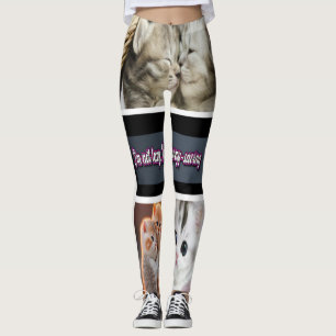 Collage photo personnalisé avec 8 photos Leggings
