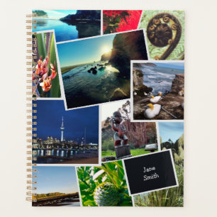 Collage photo personnalisé de la Nouvelle-Zélande