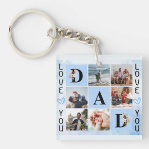 Collage photo personnalisé de Love You Dad - Perso