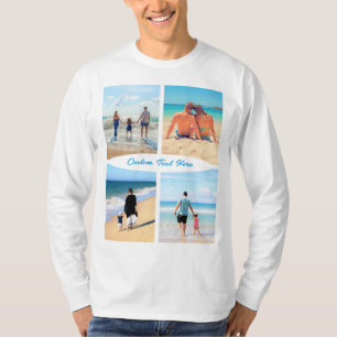 Collage photo personnalisé T-shirt Vos photos préf