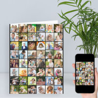 Collage photo pour tout âge 49 Photo Grande carte
