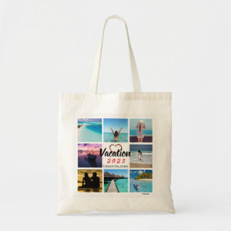 Collage Photo Sac fourre-tout personnalisé