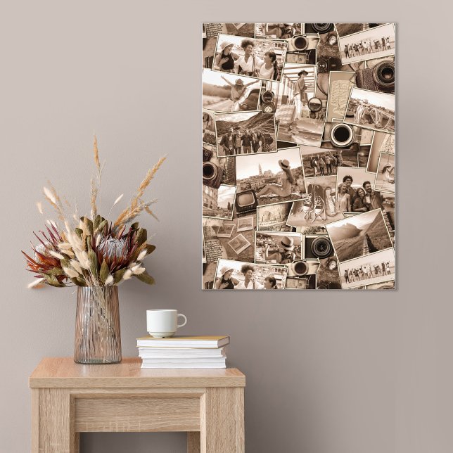 Collage photo vintage Sepia ID1066 (Créateur téléchargé)