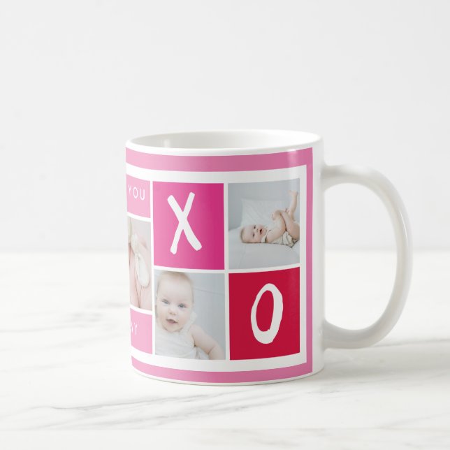 Collage photo XOXO | Mug (Droite)