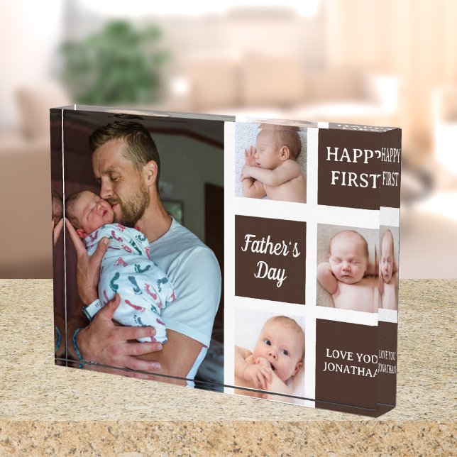 Collage Photos First Father's Day Fotoblock (Von Creator hochgeladen)