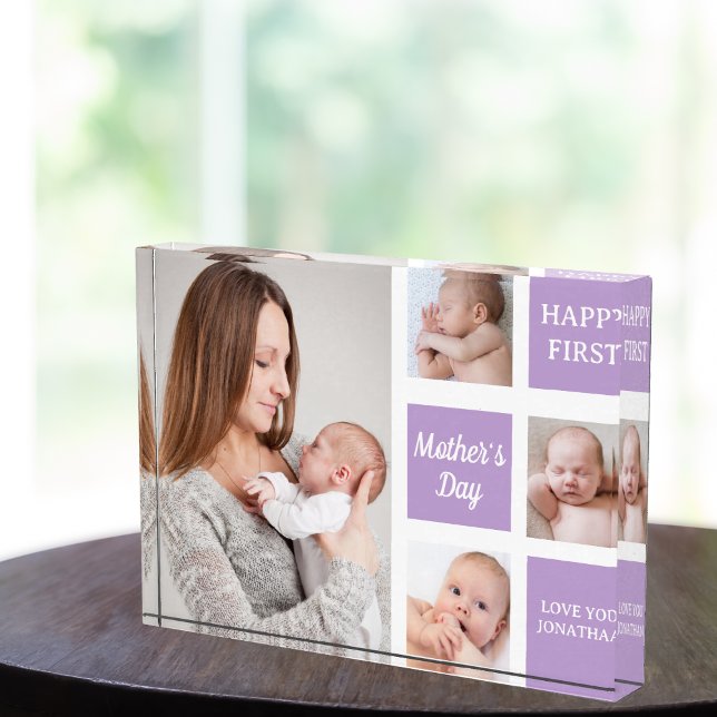 Collage Photos First Mother's Day Fotoblock (Von Creator hochgeladen)