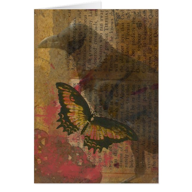 Collage Raven Grunge (Devant)