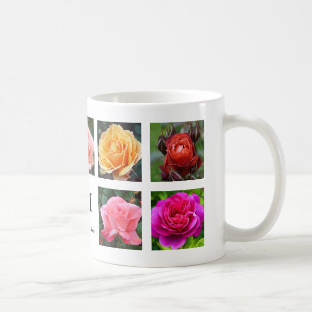 Collage rose #2 Mug (Droite)