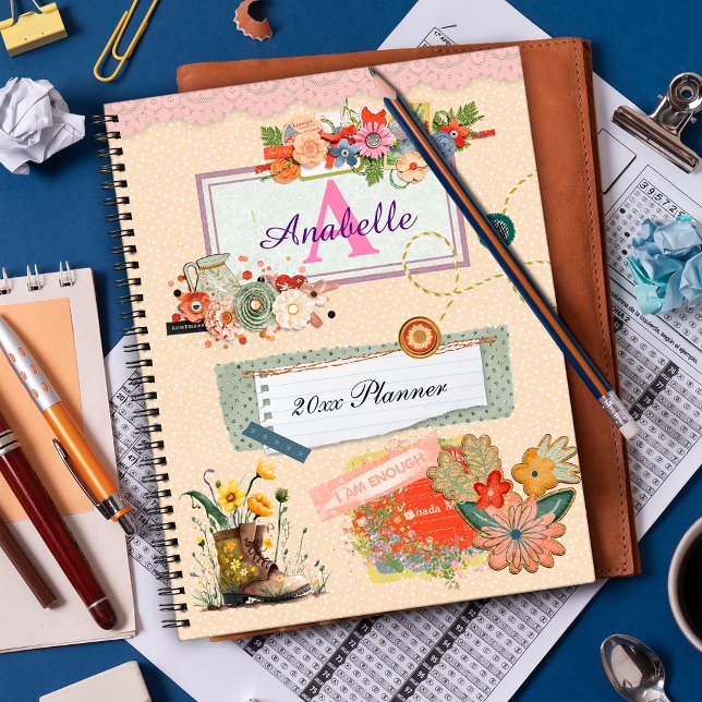 Collage Scrapbooking Handmade Style Planer (Von Creator hochgeladen)