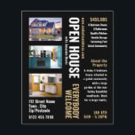 Collage Style Realtor Open House Werbung Flyer<br><div class="desc">Collage Style Realtor Open House Werbung Flyer durch den Business Card Store.</div>