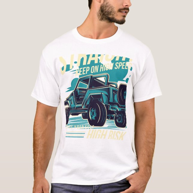 Collage Style T-Shirt (Vorderseite)