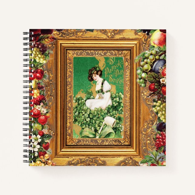 Collage Vintag Notizbuch (Vorderseite)