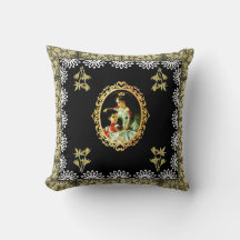 Collage Vintag Retro mit Spitzen und Blume