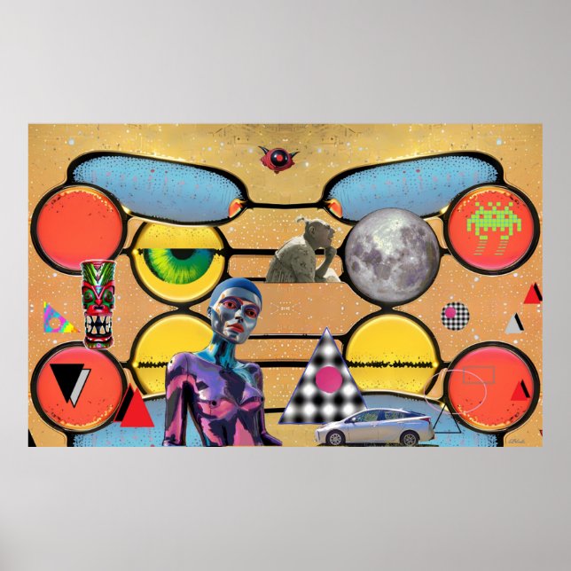 Collage Zulassung Poster (Vorne)