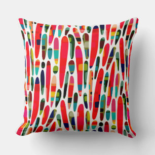 Collaged Color Splash 150222 Kissen