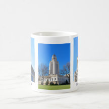 Collagen-Tasse die Staats-Hauptstadt von Nebraska