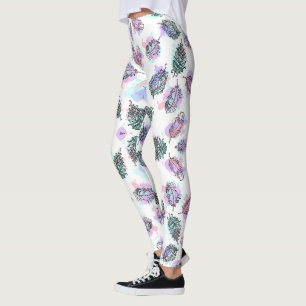 Collants à motif vibrant