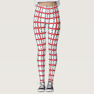 Collants avec le drapeau de Montréal, Canada