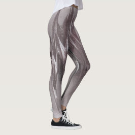 Collants Charbon à Gris Clair