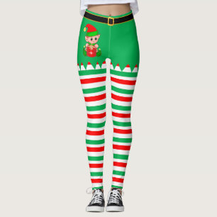 Collants de lutin de Noël