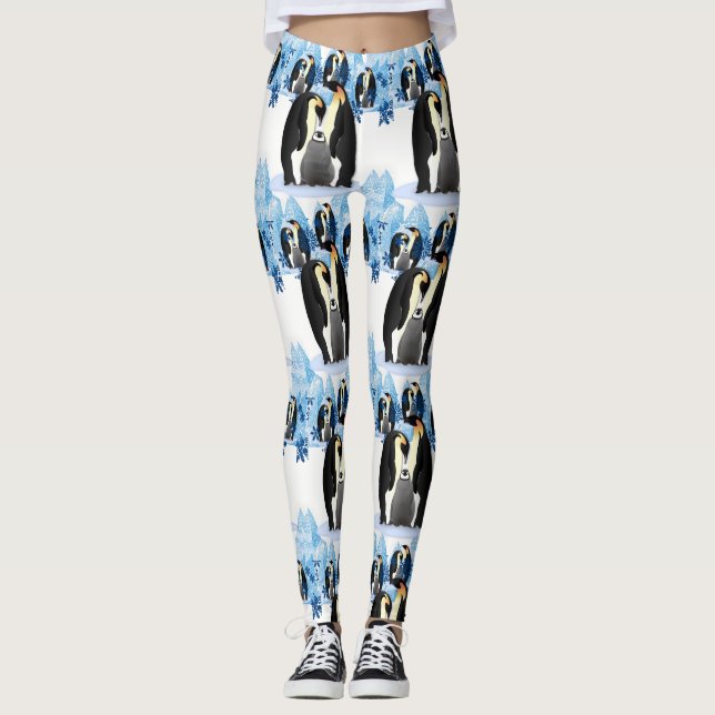 Collants de Noël Pingouin (Devant)