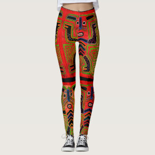 Collants de sport aérobique colorés