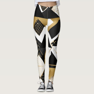 collants diamants de noël abstraits