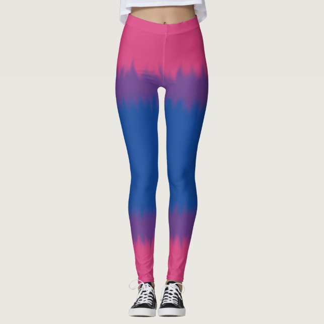 Collants drapeau bisexuel (Devant)