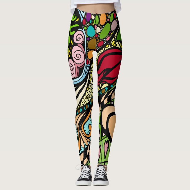 Collants Element 9b Doodle Fine Art (Devant)