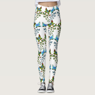 Collants Essaim de Papillons Prismatiques